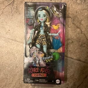 Mattel Frankie Stein Doll with Blue Skin and Black Outfit